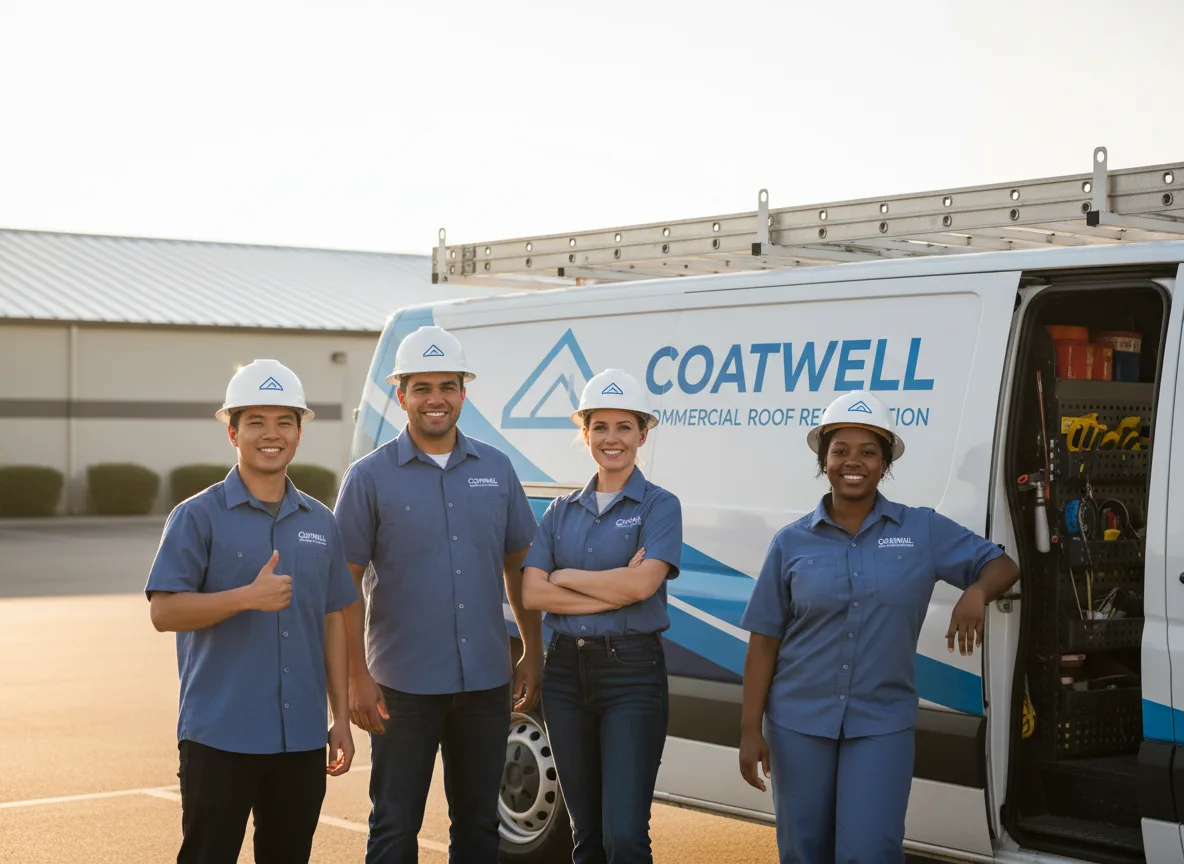 Commercial roof coating company in Newport, VT